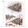 choinka, elementy do wycinania, 3d effect gift, Christmas tree, cut-out elements, 3D EffectWeihnachtsbaum, ausgeschnittene Elemente, 3D-Effekt árbol de Navidad, elementos recortados, Efecto 3D 